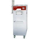 Máquina soft ice-cream, 2 gustos + empenachador, 22.5 Kg/h, condensador de aire