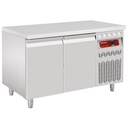 Mesa frigorífica ventilada, 2 puertas GN 1/1, 260 Lit.
