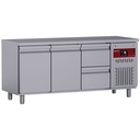 Mesa de refrigeración compuesta por :