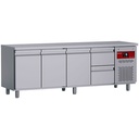 Mesa de refrigeración compuesta por :
