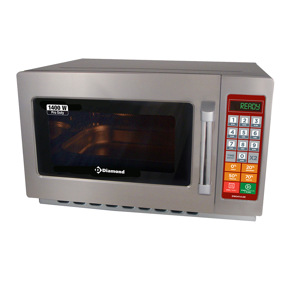 Micro-ondas inox, (GN 2/3), 1400 W. (34 Lt), digital