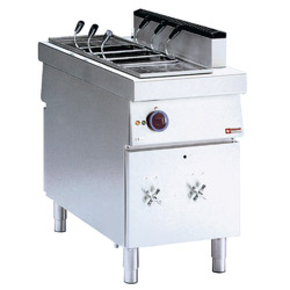 Cocedor de pasta eléctrico, 1 cuba "traviesa central"