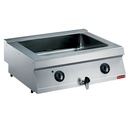 Baño Maria eléctrico con GN 2/1 h150 mm -TOP-
