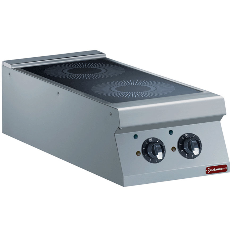 Cocina eléctrica de 2 placas a inducción -TOP-