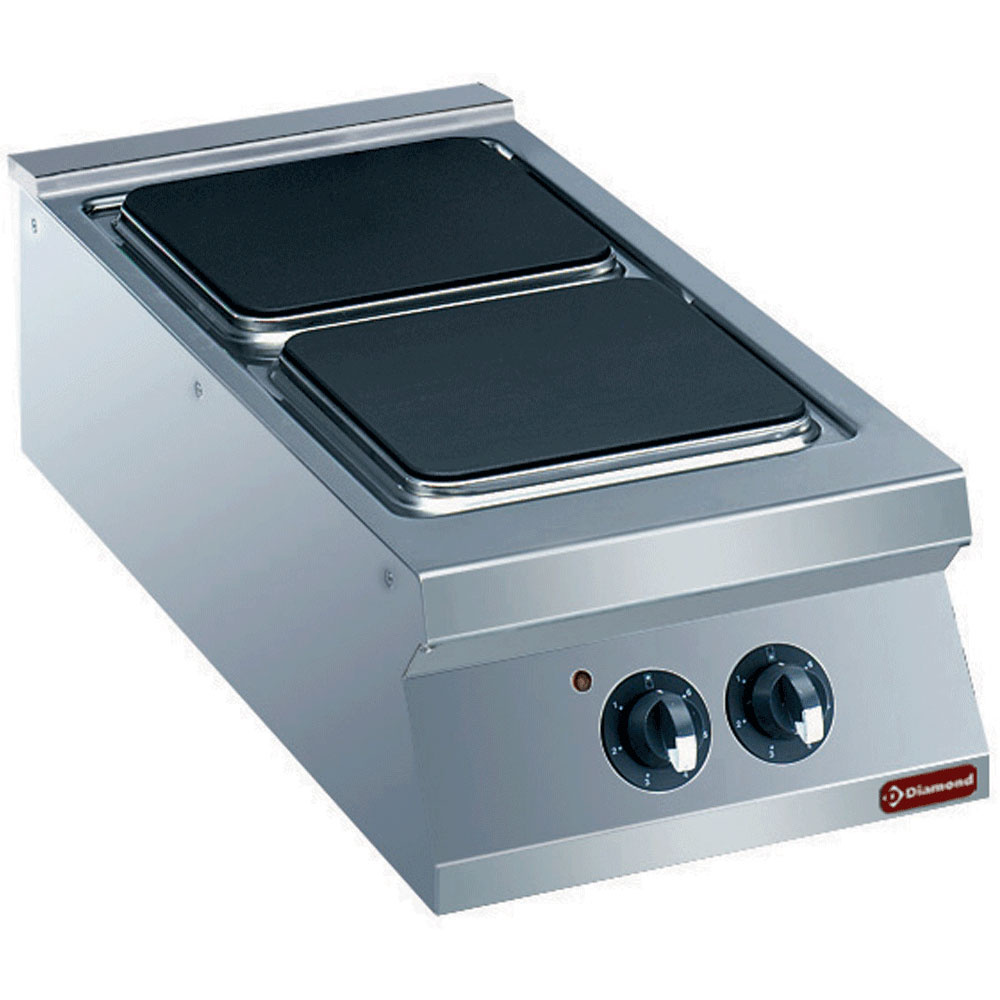 Cocina de 2 placas eléctricas -TOP-