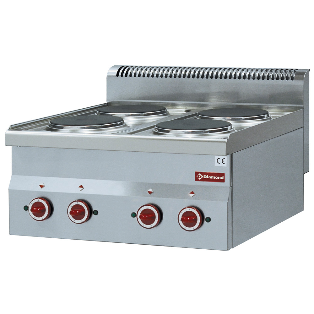Cocina eléctrica 4 placas -Top-