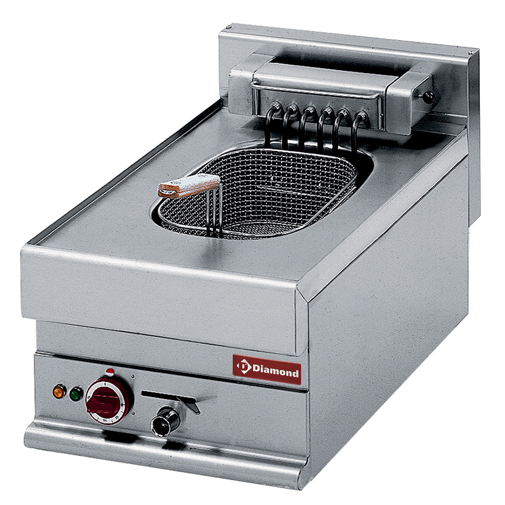 Freidora eléctrica con 1 cubeta de 10 litros -top-  "Alpha 650"