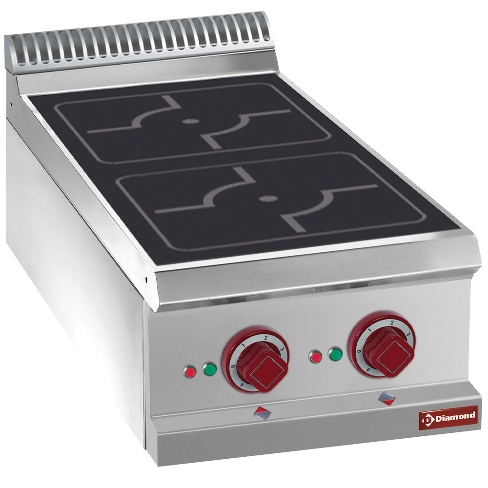 Cocina eléctrica, 2 fogones de inducción -Top-