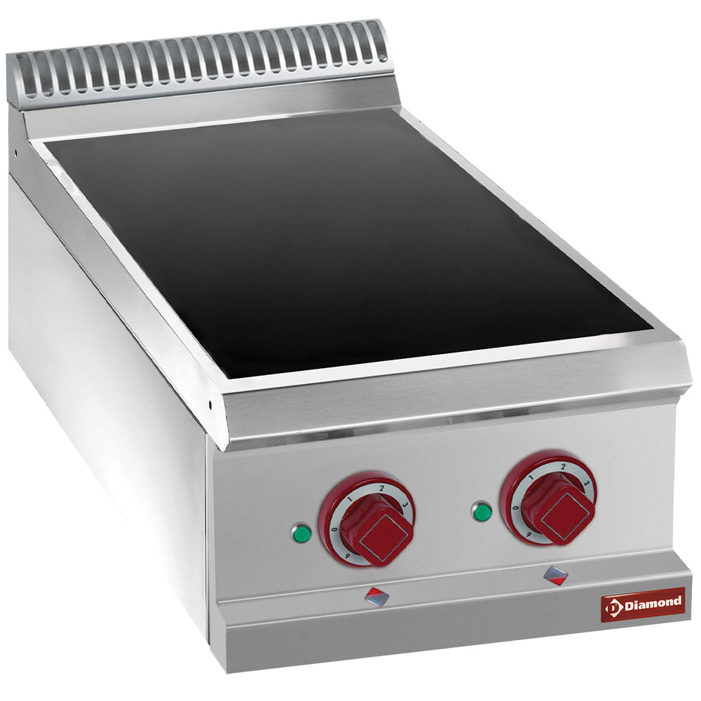 Cocina eléctrica vitrocerámica 2 zonas -Top-