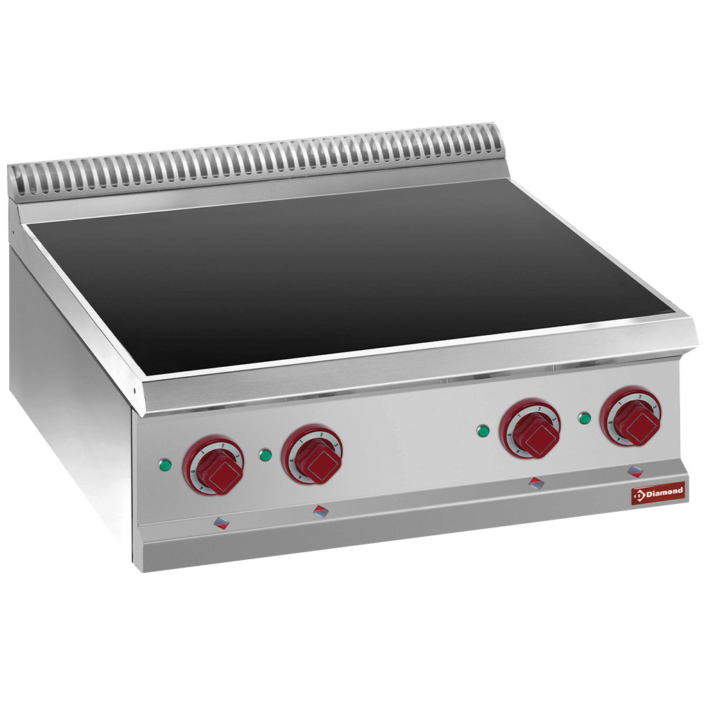 Cocina vitrocerámica 4 zonas -Top-