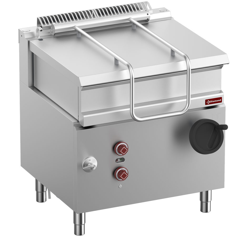 Sartén eléctrica basculante cuba inox, 60 litros