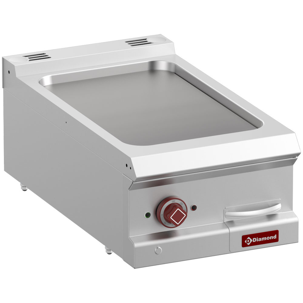 Cocina eléctrica de plancha lisa , module 1/2  -Top-