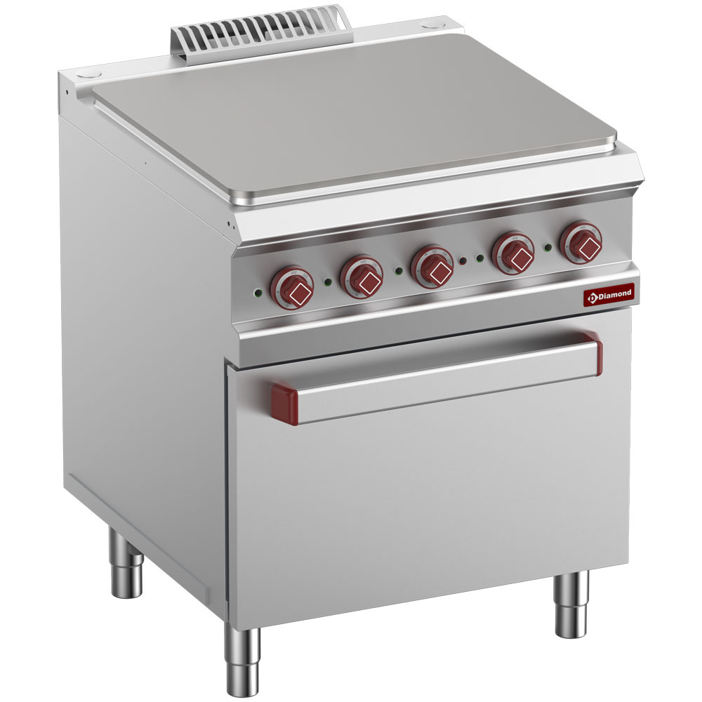 Toda plancha electrica, module 1/1,  su horno GN 2/1