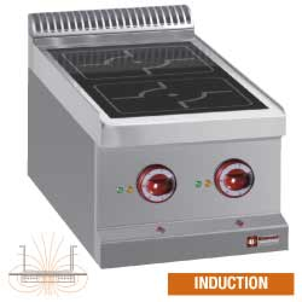 Hornilla elettrica, 2 zonas induccion -top-