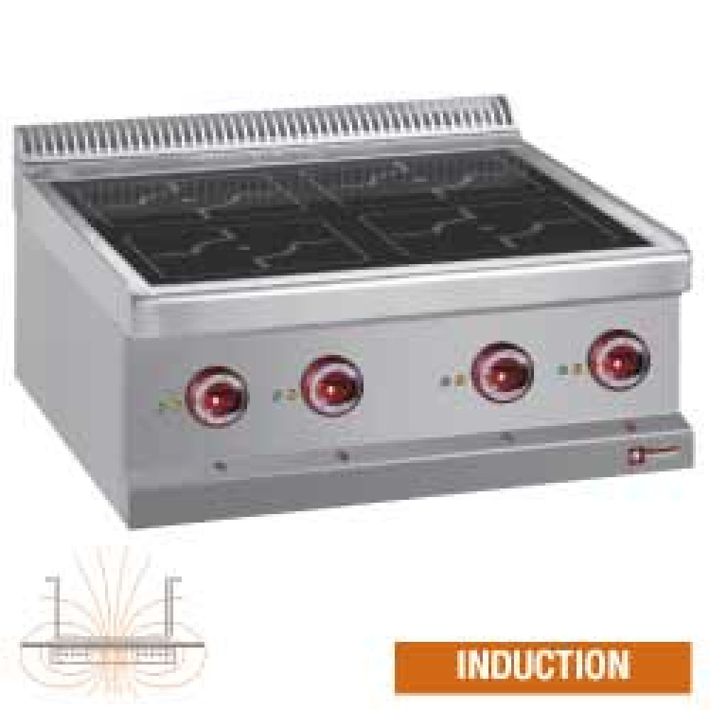 Hornilla electrica, 4 zonas induccion -top-