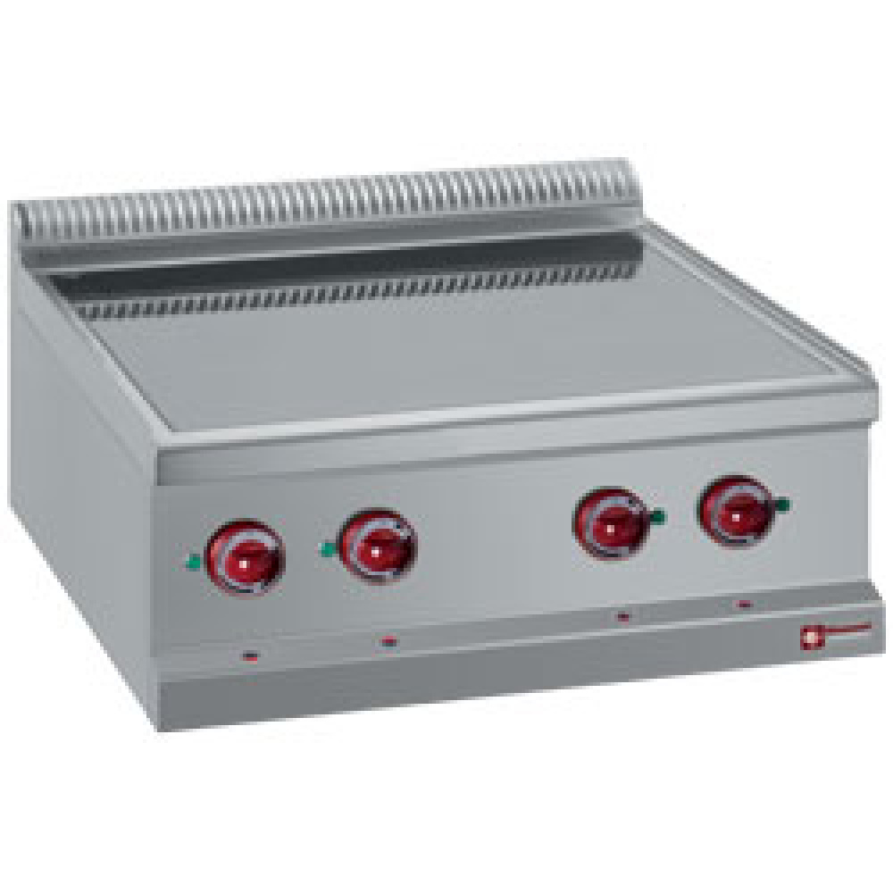 Cocina eléctrica en vitrocerámica de 4 placas -Top-
