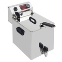 Freidora eléctrica de mesa 10 litros + grifo