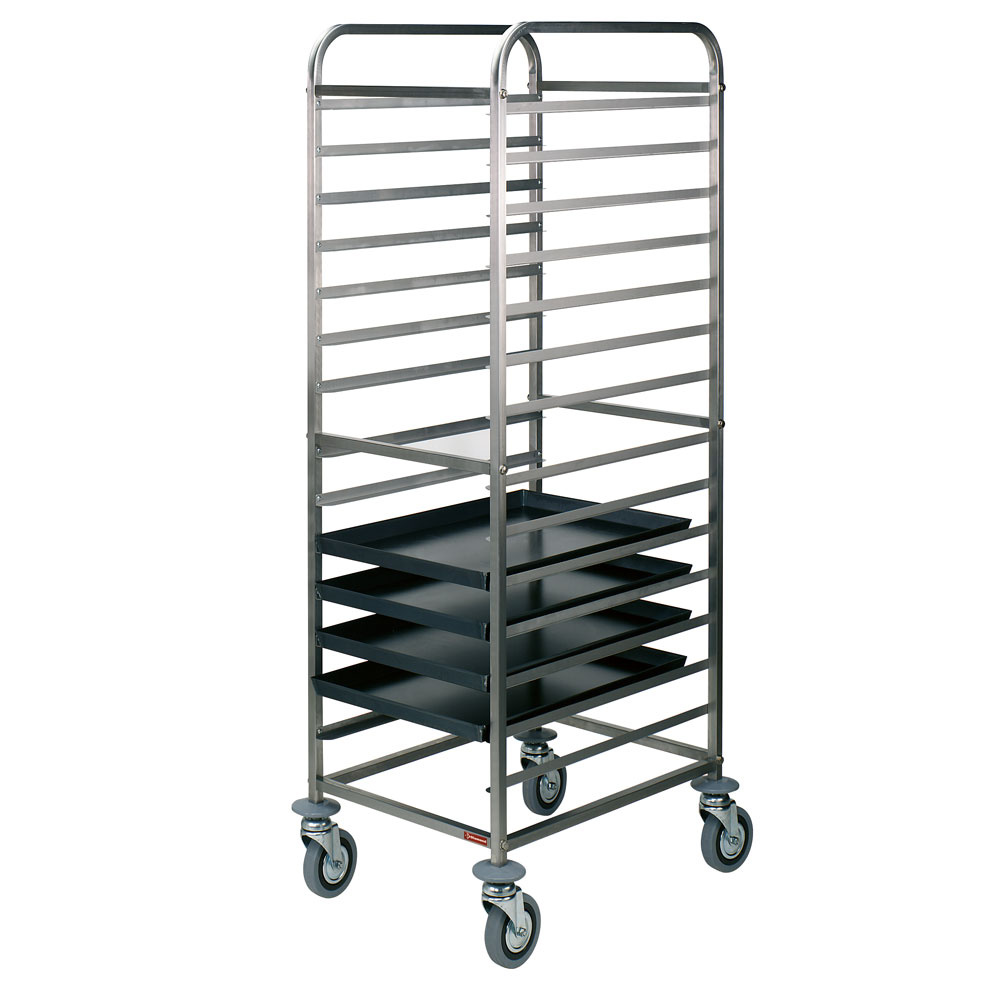 Escalera de rejilllas inox, 14x 600x400 mm, espacio 85 mm