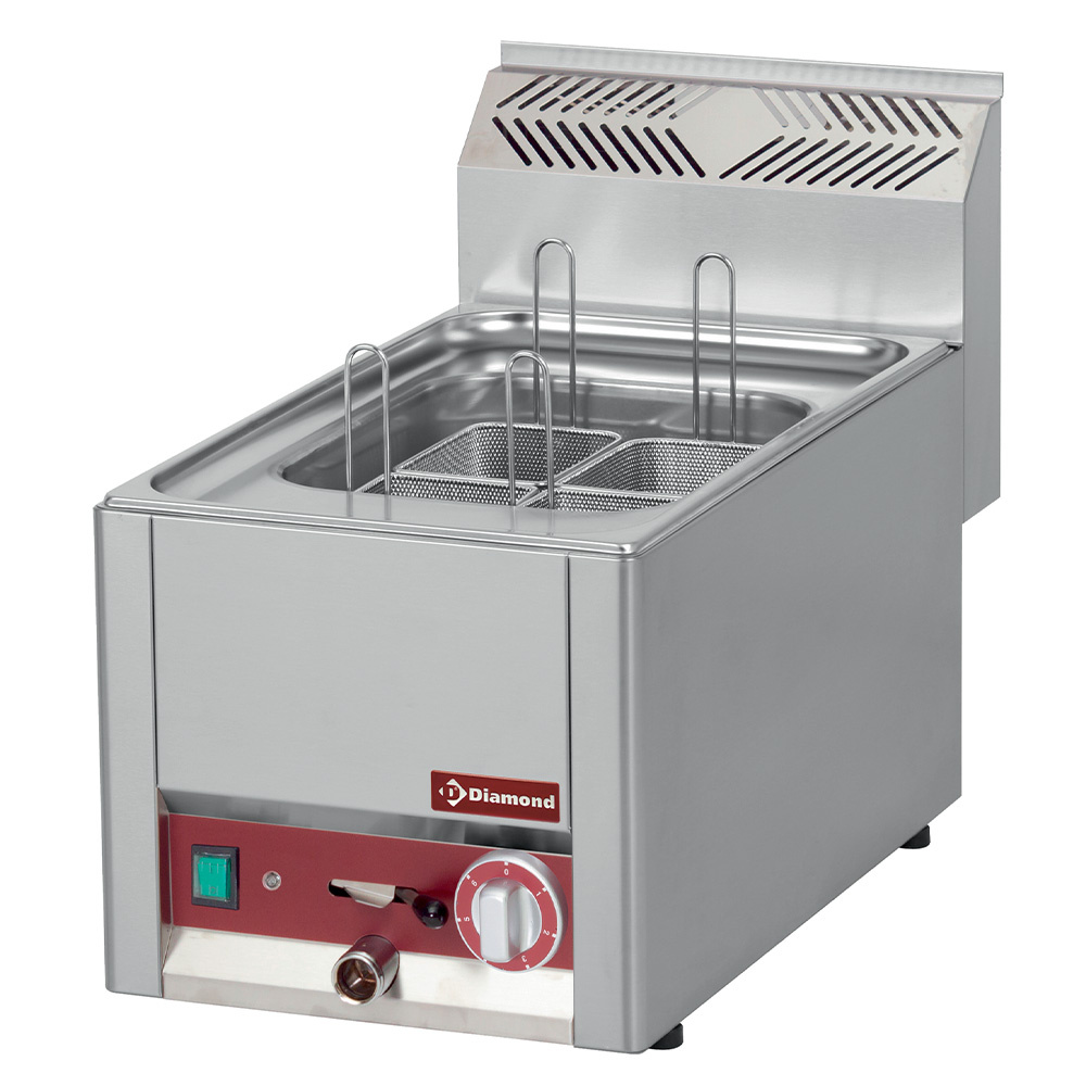 Cocedor de pasta eléctrico GN 1/2 200 mm, -Top-