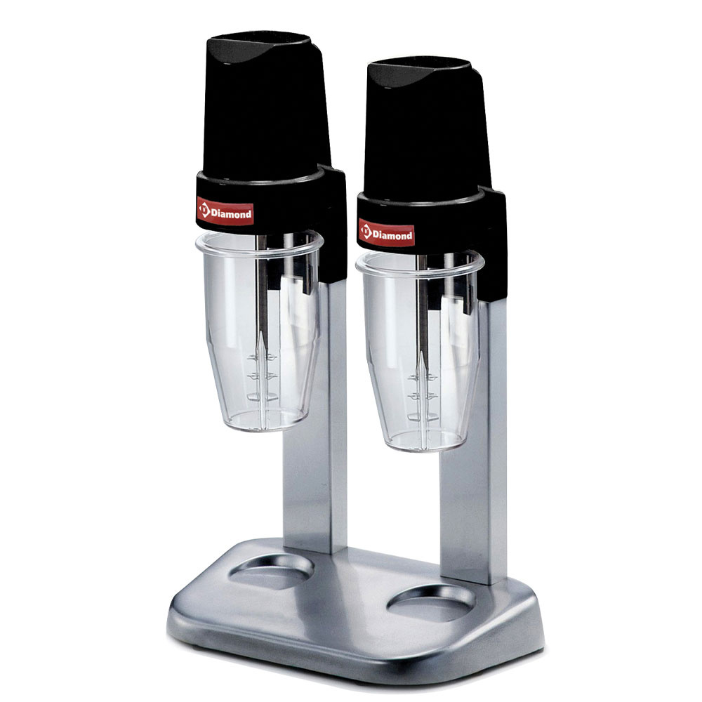 Máquina de milk-shake, 2 vasos Lexan 2x 650 cl