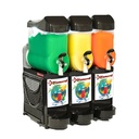 Máquina/distribuidor granita y sorbeto, 3x 10 litros