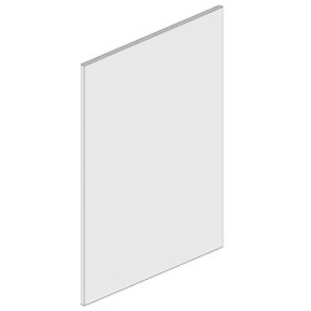 Panel lateral de madera mueble trasero neutro, gola (1 pieza)