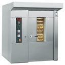 Rotativos hornos por panadería y repostería, 15 o 18 niveles (600 x 800 mm)