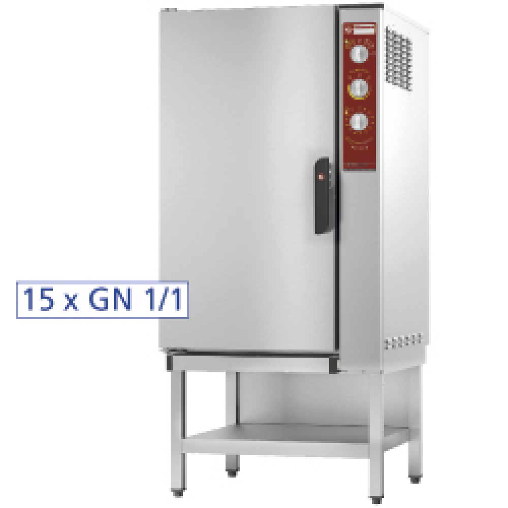 Horno eléctrico para regeneración - mantenimiento 15x GN 1/1 c/umidificación