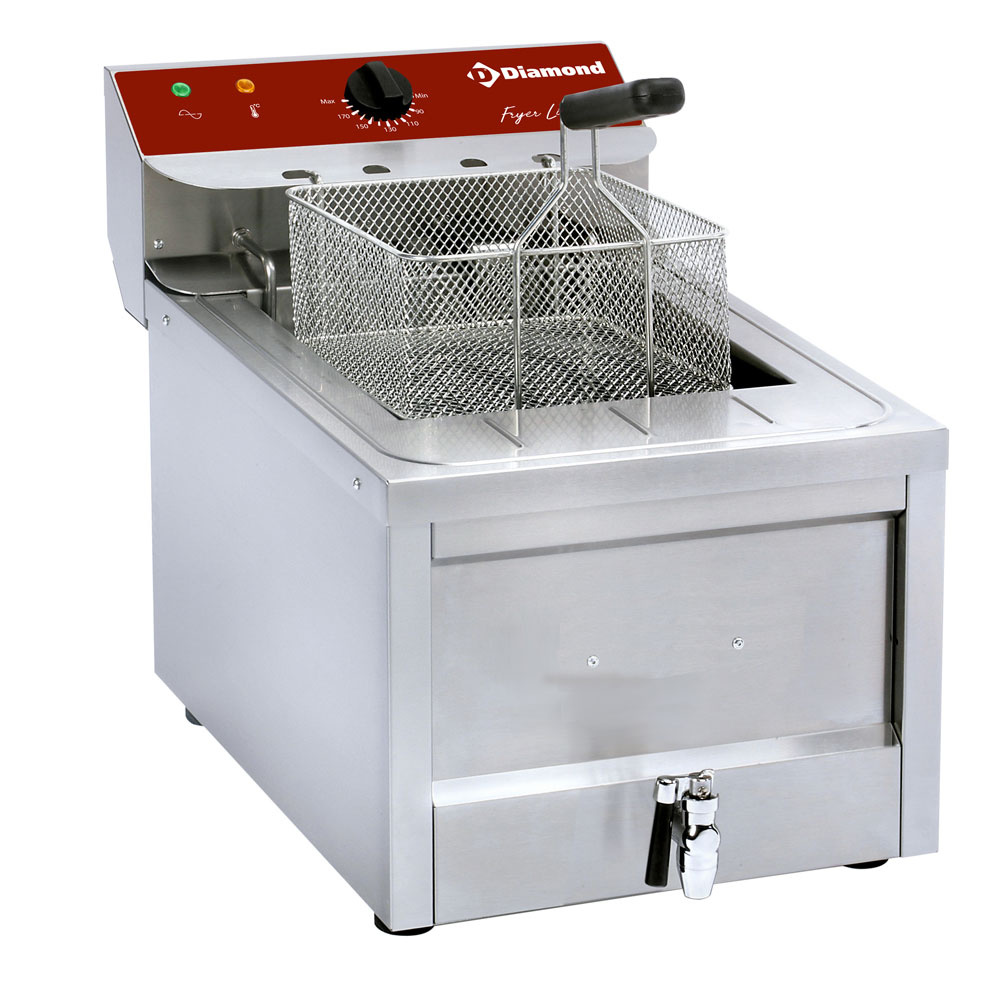 Freidora  electrica 12 litros a top
