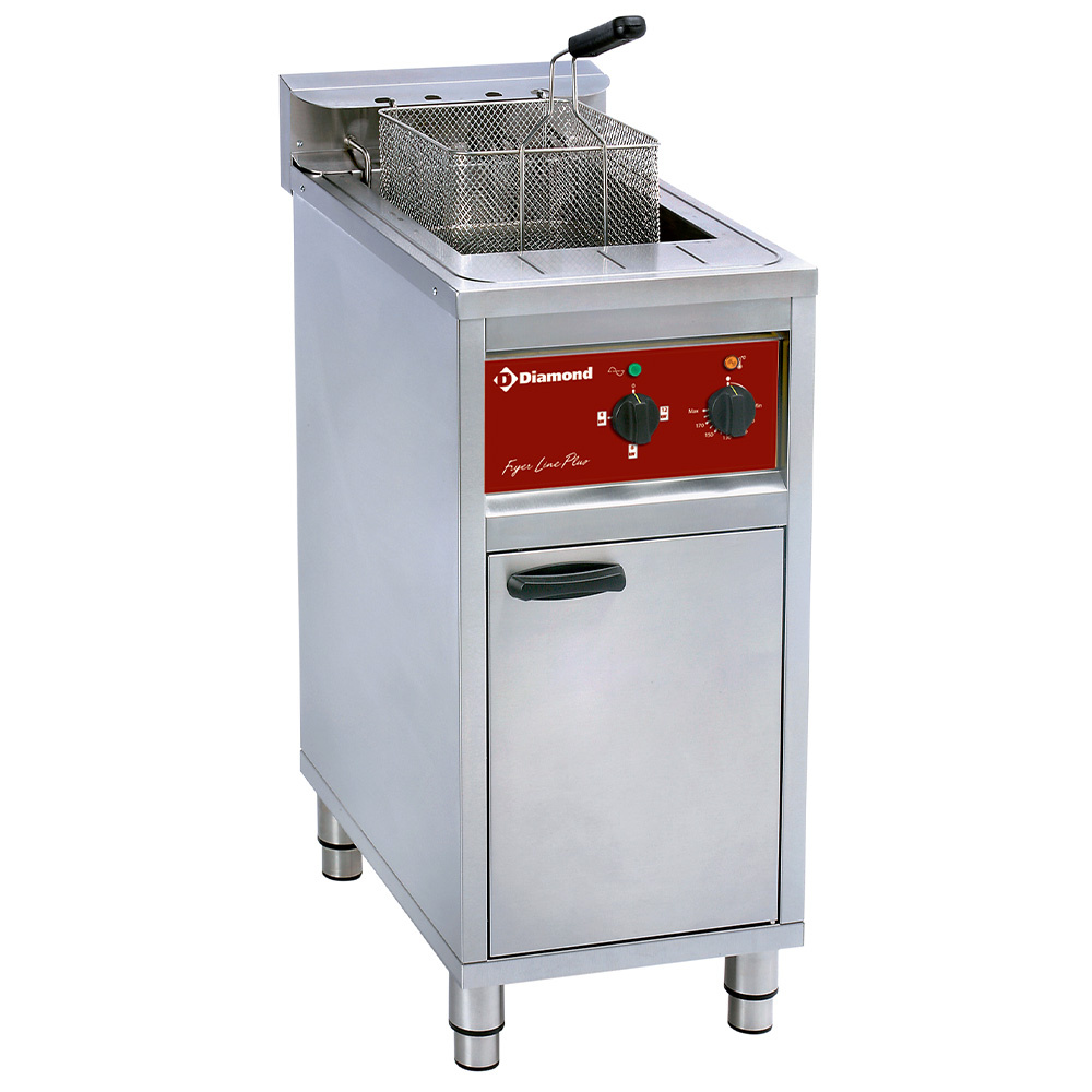 Freidora  electrica 16 litros sobre mueble  4-8-12 kw
