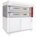 Horno modular eléctrico 6 platinas, capacidad 6x 600x400 mm