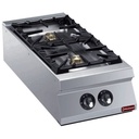 Cocina a gas de 2 fuegos vivos -TOP-