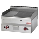 Cocina de plancha a gas, 2/3 lisa y 1/3 ranurada -Top-