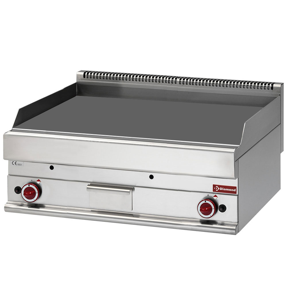 Cocina de placa lisa a gas EXTRA ANCHO