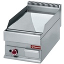 Cocina de plancha a gas liso -Top- cromo duro "50 µm"