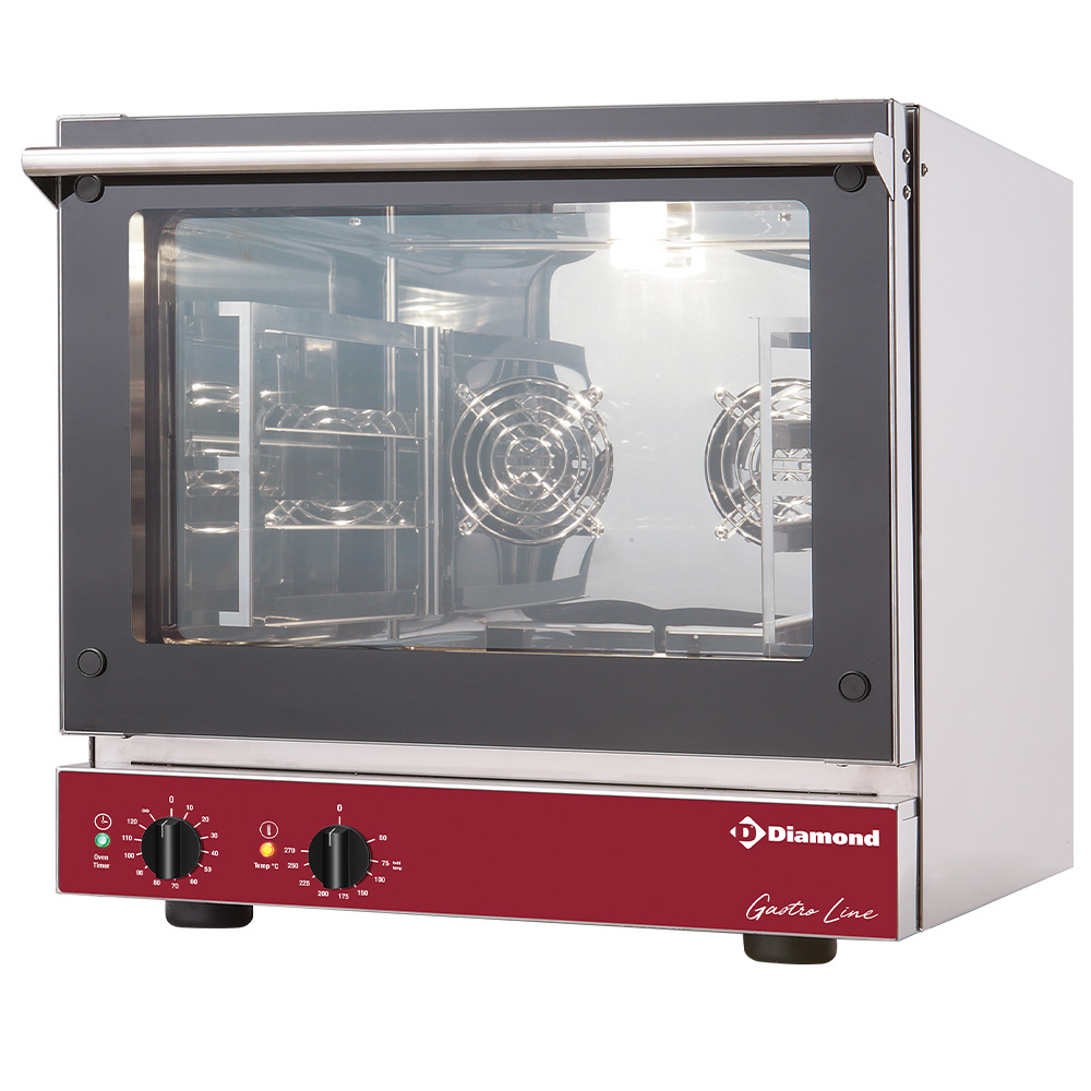 Horno de convecciõn eléctrico de 4x GN 2/3