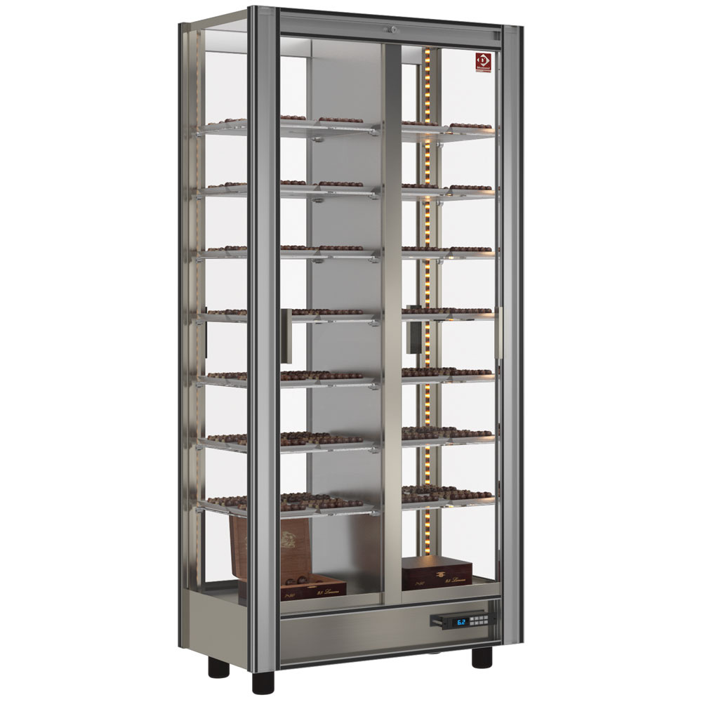 Mostrador refrigerado traversante chocolate lt530  - modulable
