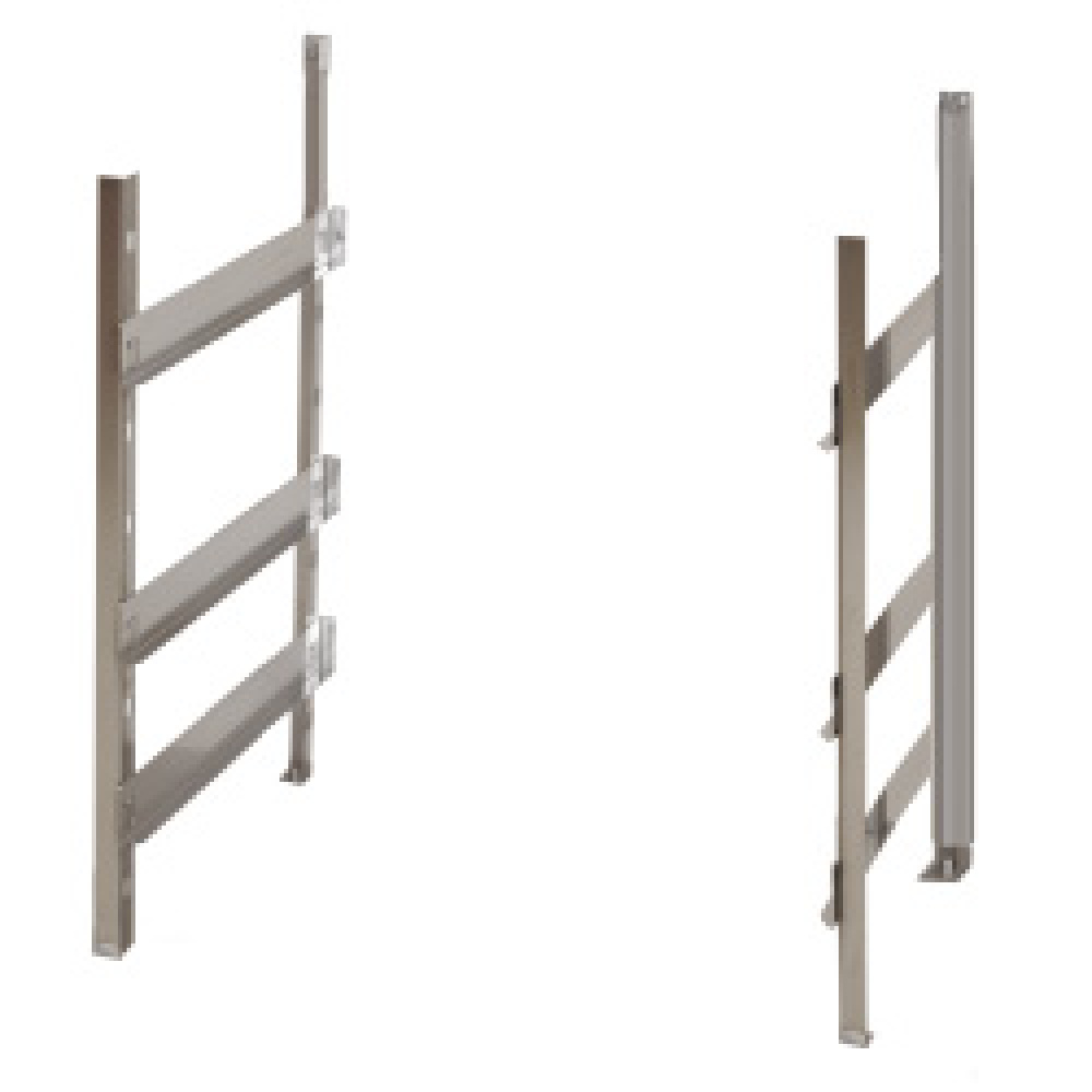 Estructura para bandejas 5 niveles, basamento horno 10xEN(GN)