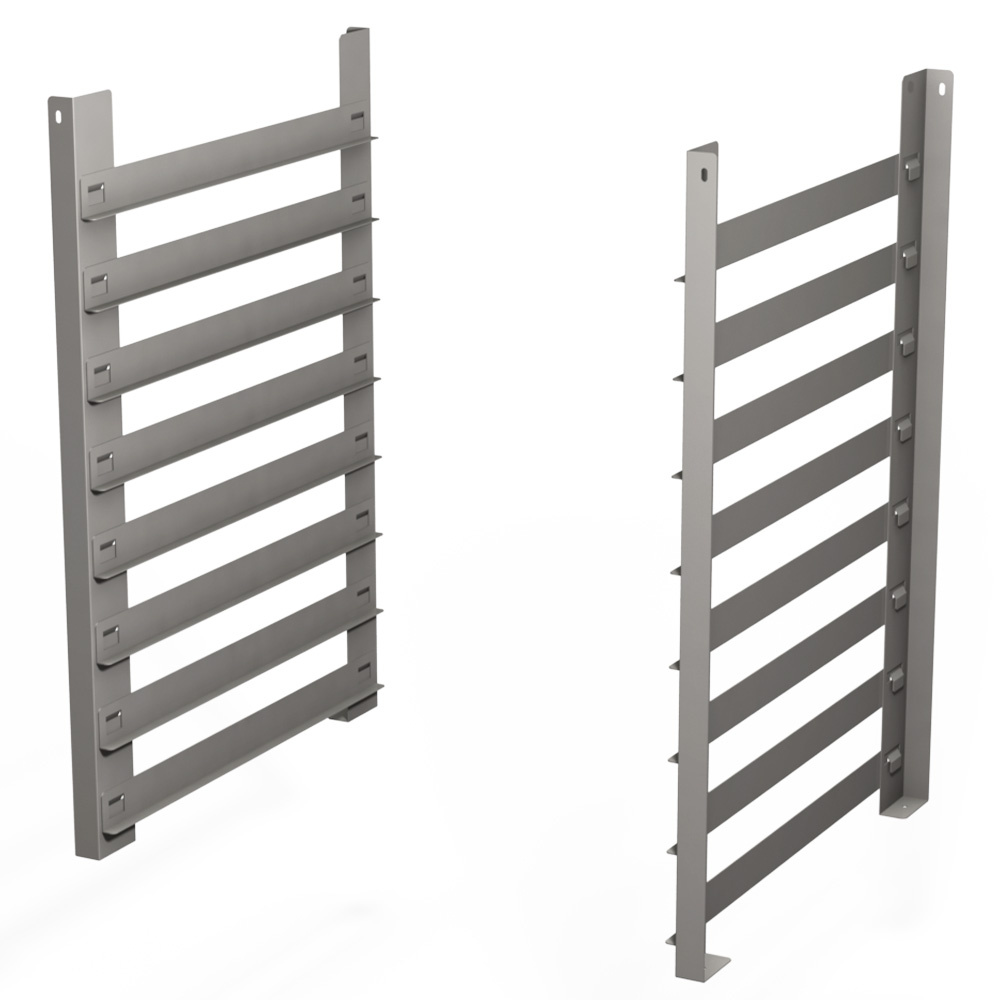 Estructura para bandejas 8 niveles, basamento para hornos  5x EN(GN)