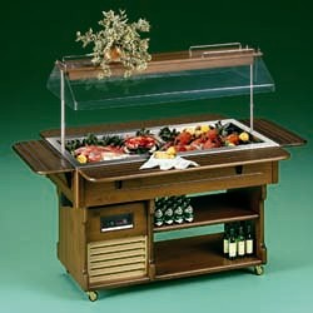 Buffet con cuba refrigerada (1307x587 mm)