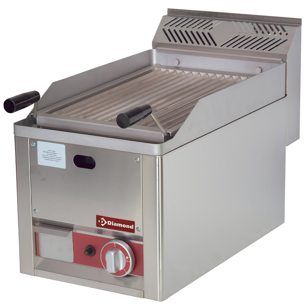 Parrilla de gas de piedra lava -Top-
