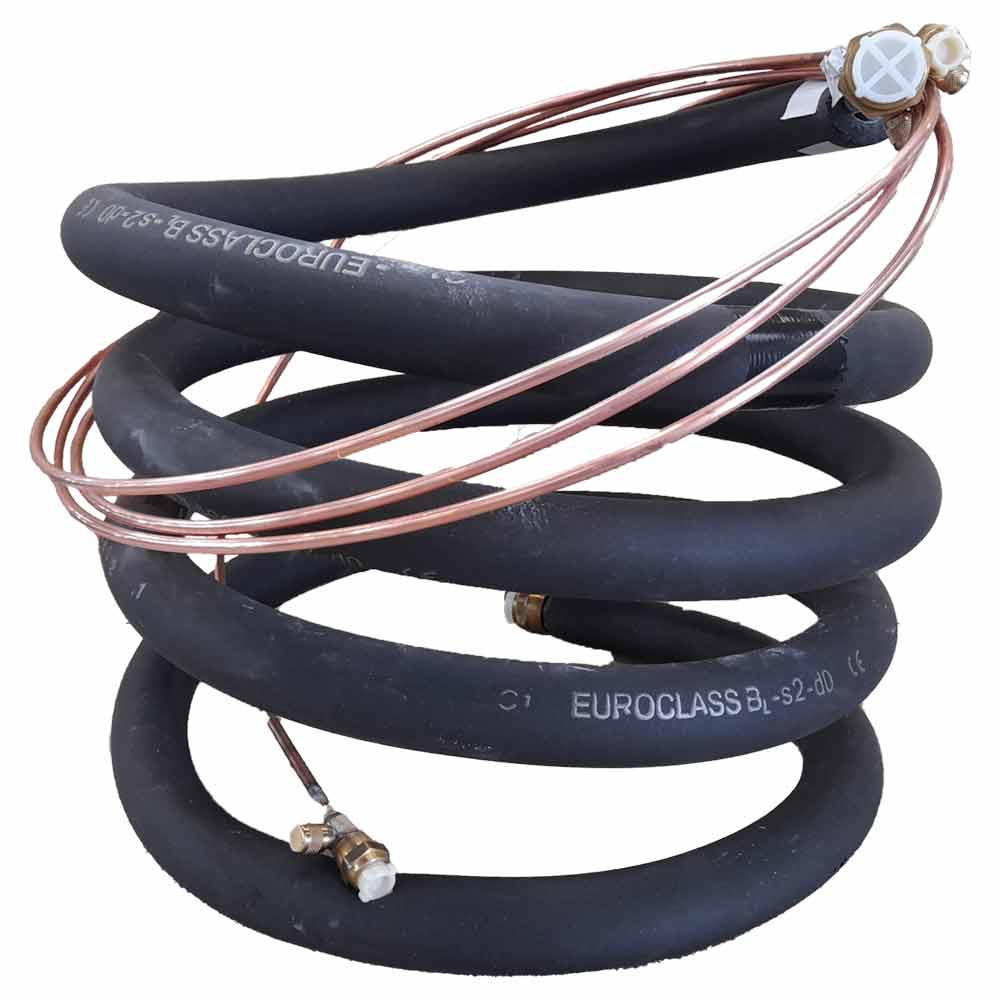 Opción :Tuberias precargadas & cable elec. 10m F.3