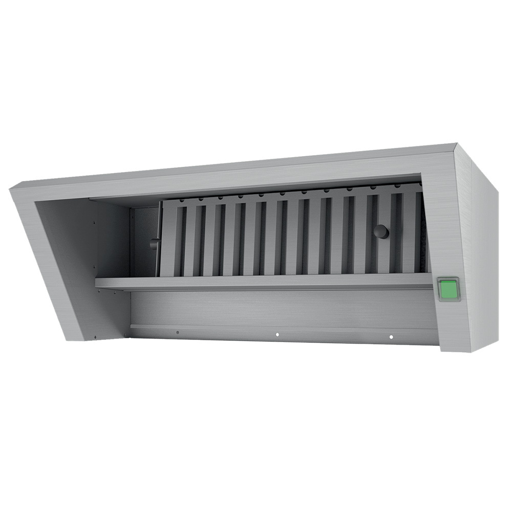 Opciòn: Campana de condensaciòn vapor, (400 m³/h)