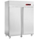 Armario frigorífico ventilado 1400 litros 2 puertas GN 2/1, sur ruedas