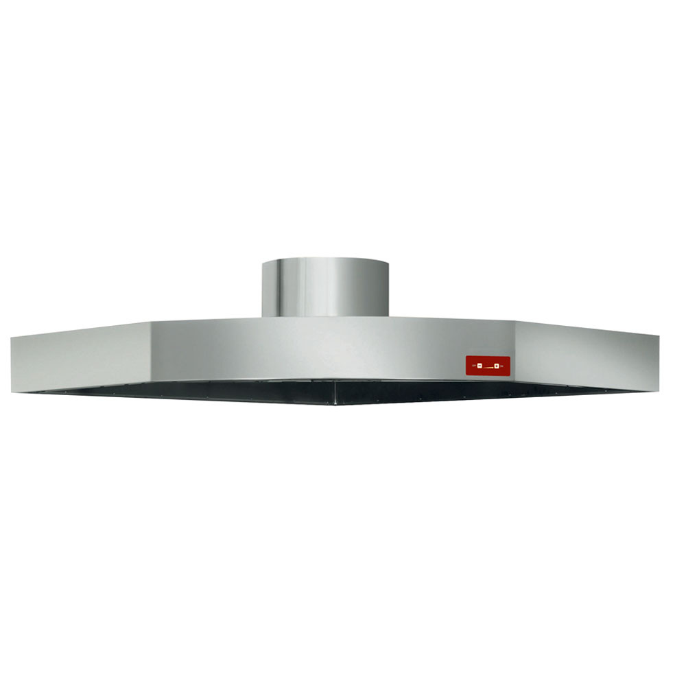 Campana con motor + kit soporte, horno CGD/2-DP