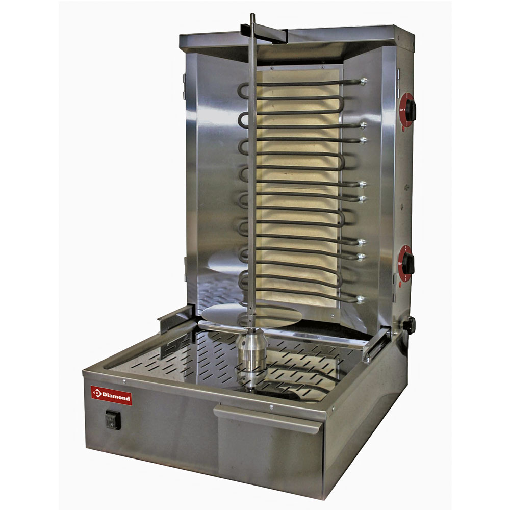 Parrilla giratoria eléctrica 35 kg