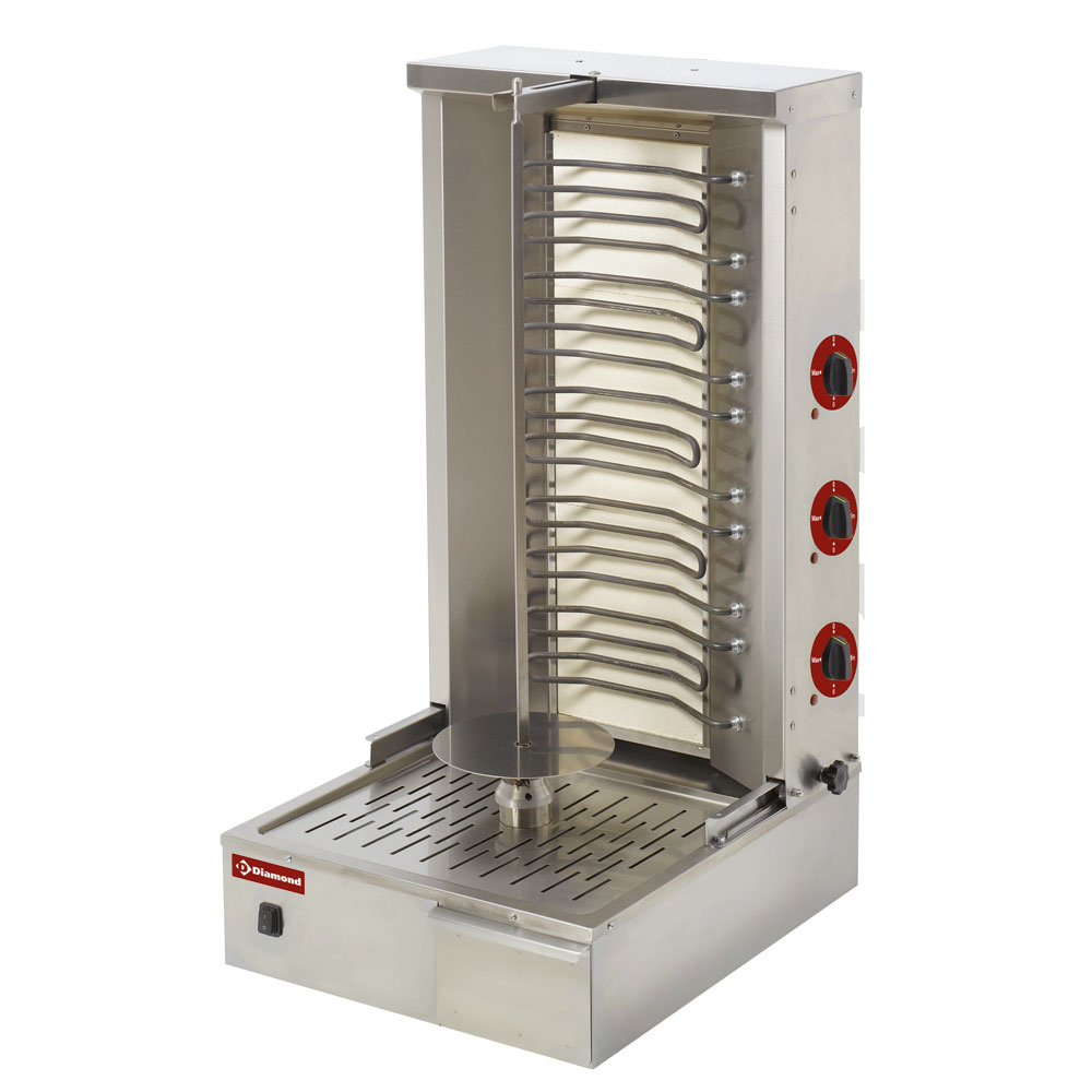 Parrilla giratoria eléctrica 55 kg