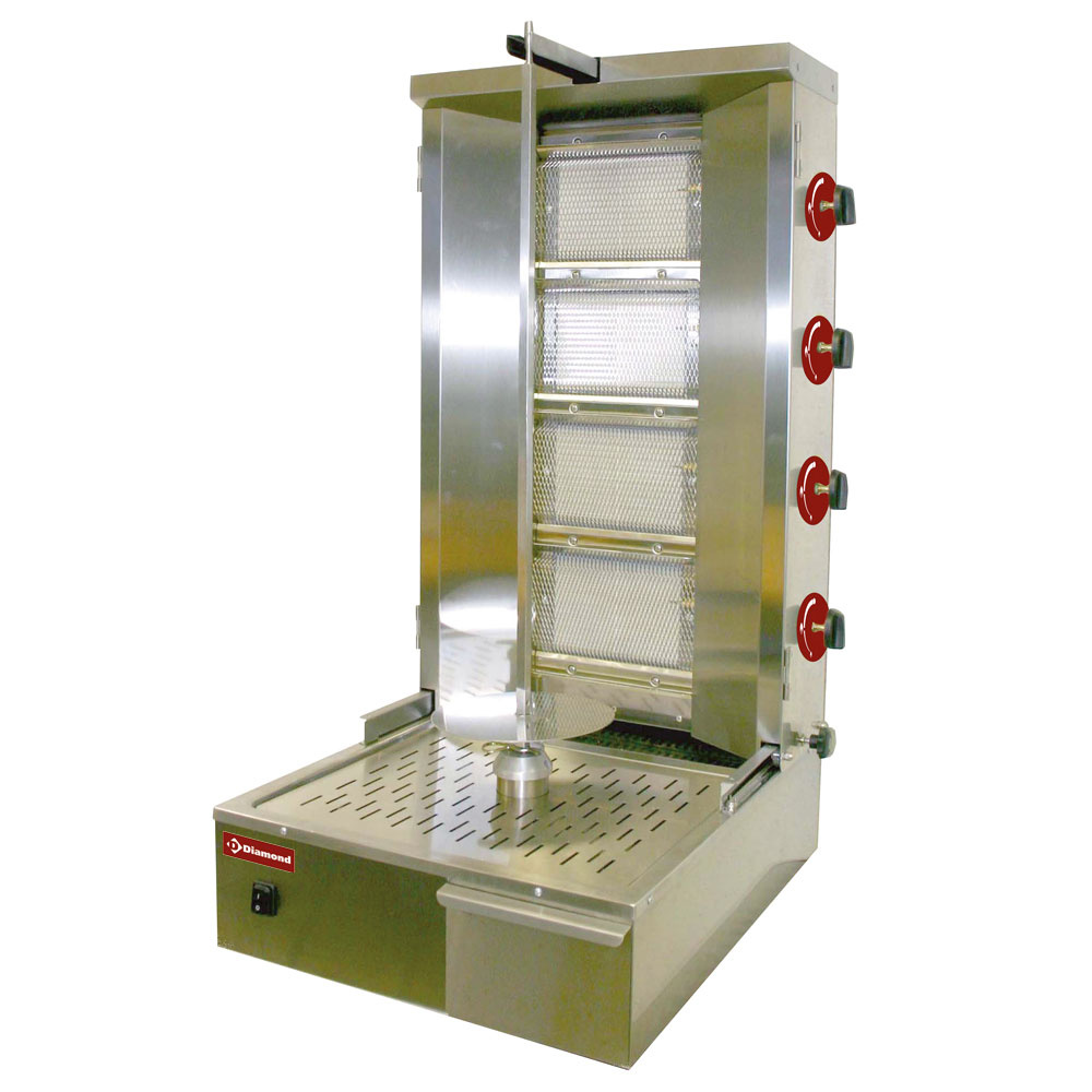 Parrilla giratoria a gas 55 kg