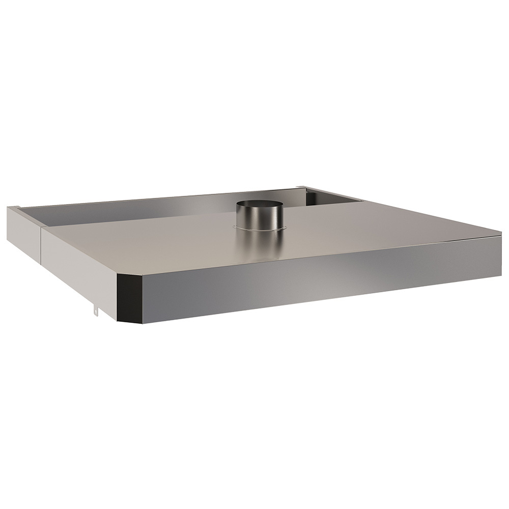 Campana con motor (421 m³/h), hornos 04 - 08