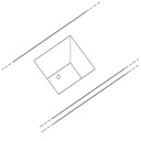 Opción: Lavabo 400x400xh200 mm, contador o mueble trasero (1 pieza)